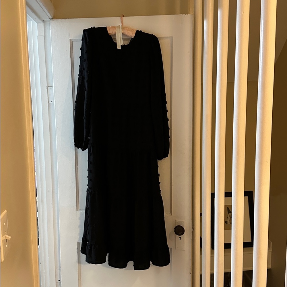 Elegant Black Maxi Dress